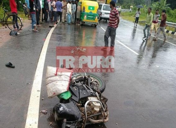 Husband, wife left critical in road mishap 